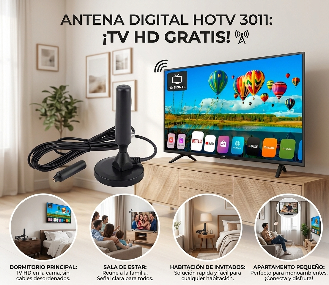 ANTENA TV DIGITAL HD