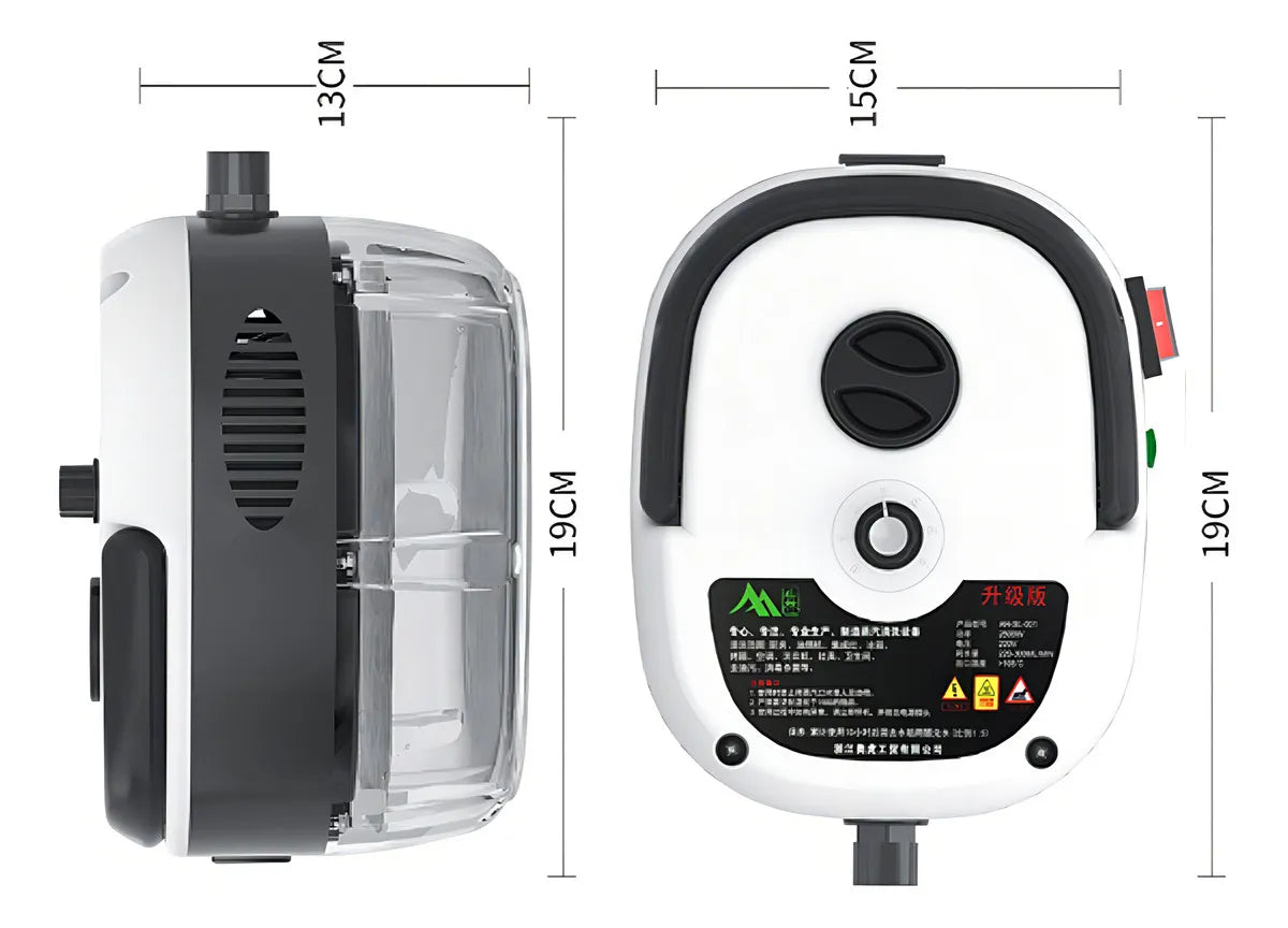 Limpiador A Vapor Presion 2600w Portatil