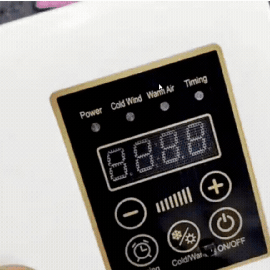Calefactor 2 en 1 de Pared - Frio y calor!